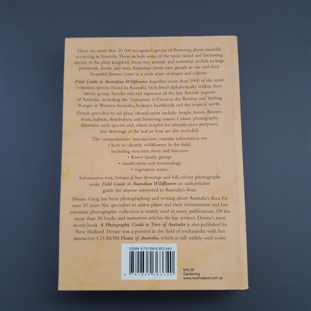 Field Guide to Australian Wildflowers Sofcover Book - Picture 7 of 7